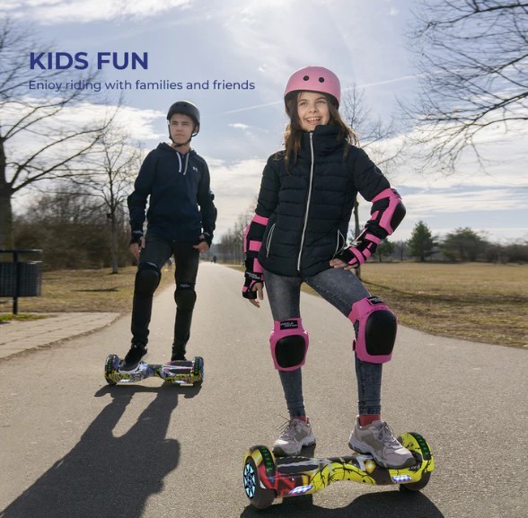 children on ihoverboard