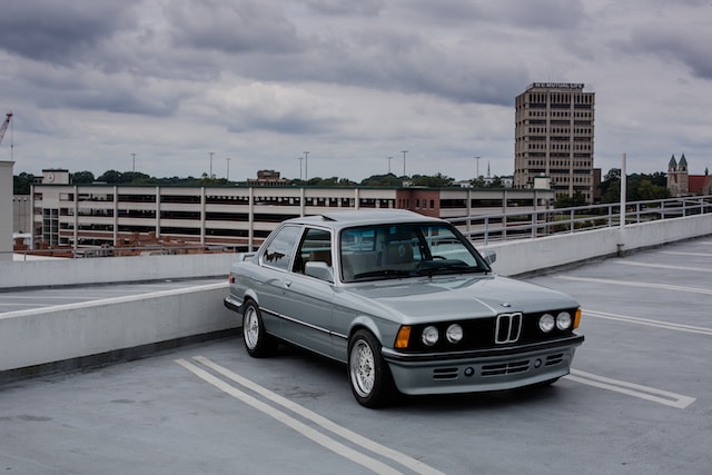 gray bmw